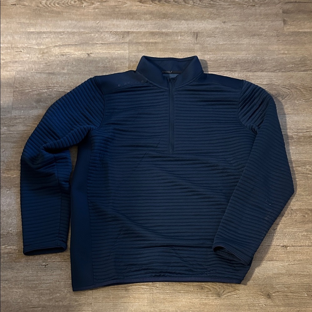Under Armour Men's Dark Blue Quarter-Zip Jacket
